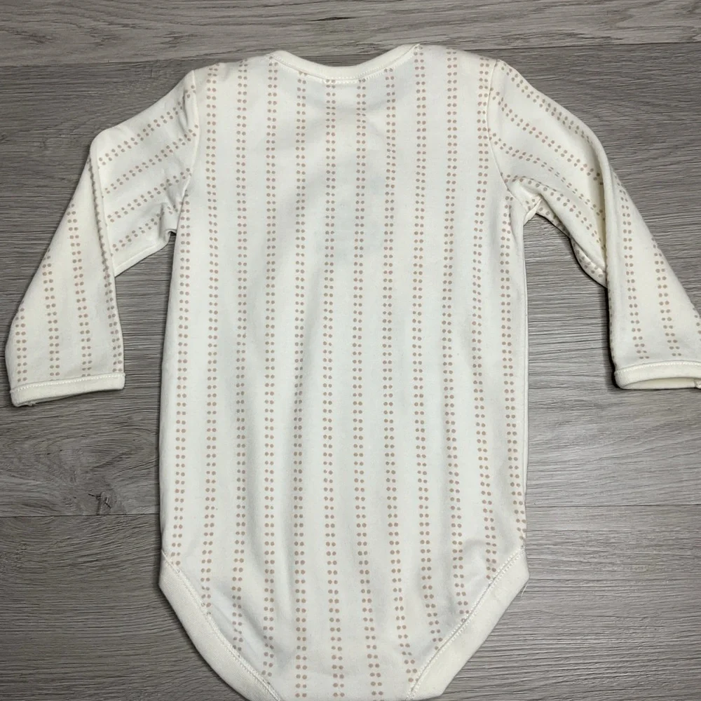 Gymboree Newborn Essentials Fall‎ 2015 Squirrel Embroidered Bodysuit Top 6-12m